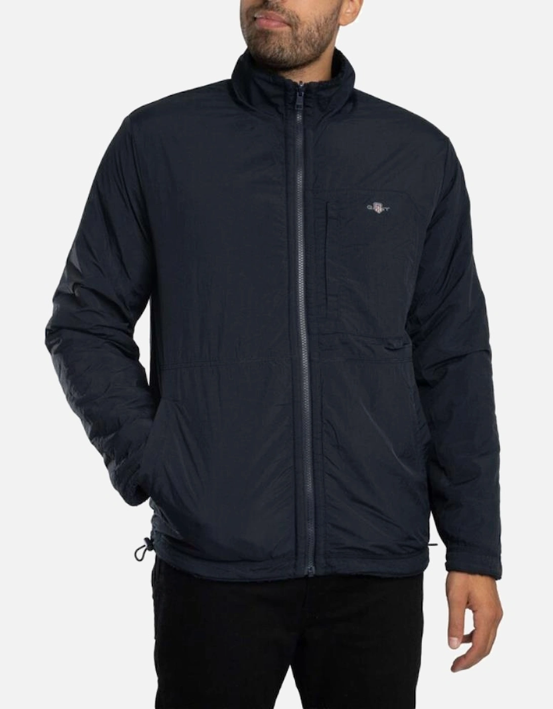 Reversible Fleece - Evening Blue