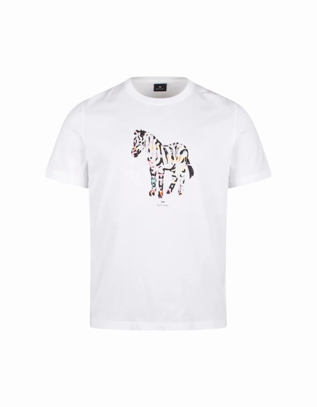 PS Reg Fit T-Shirt Zebra Large - White, 3 of 2