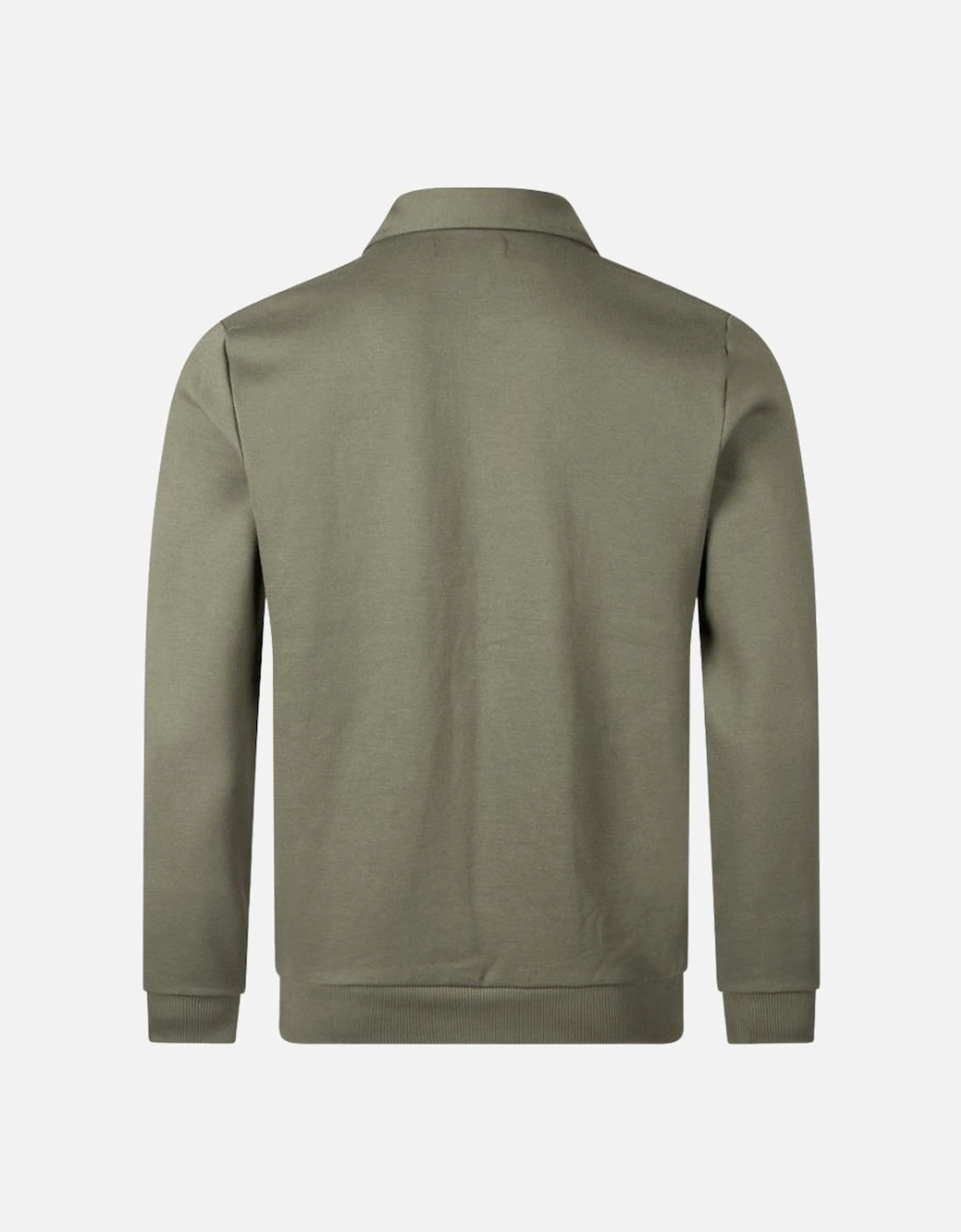FP Zip Through Collared Sweatshirt - Laurel Wreath Green