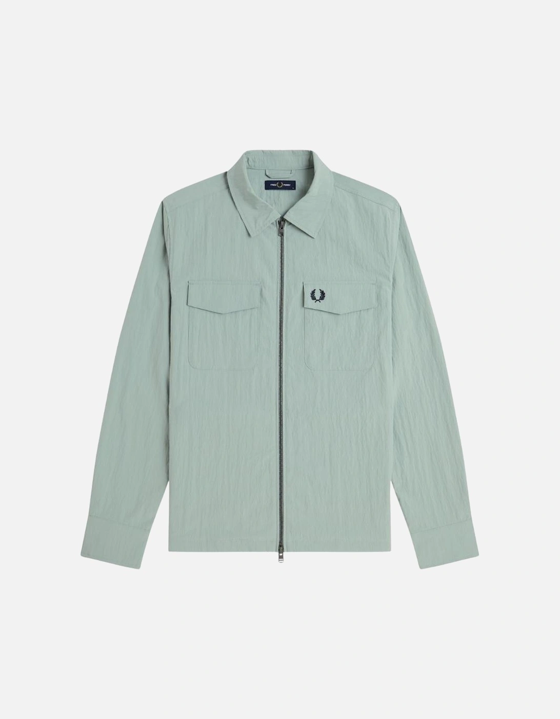 FP Zip Through Overshirt - Bay Leaf, 9 of 8