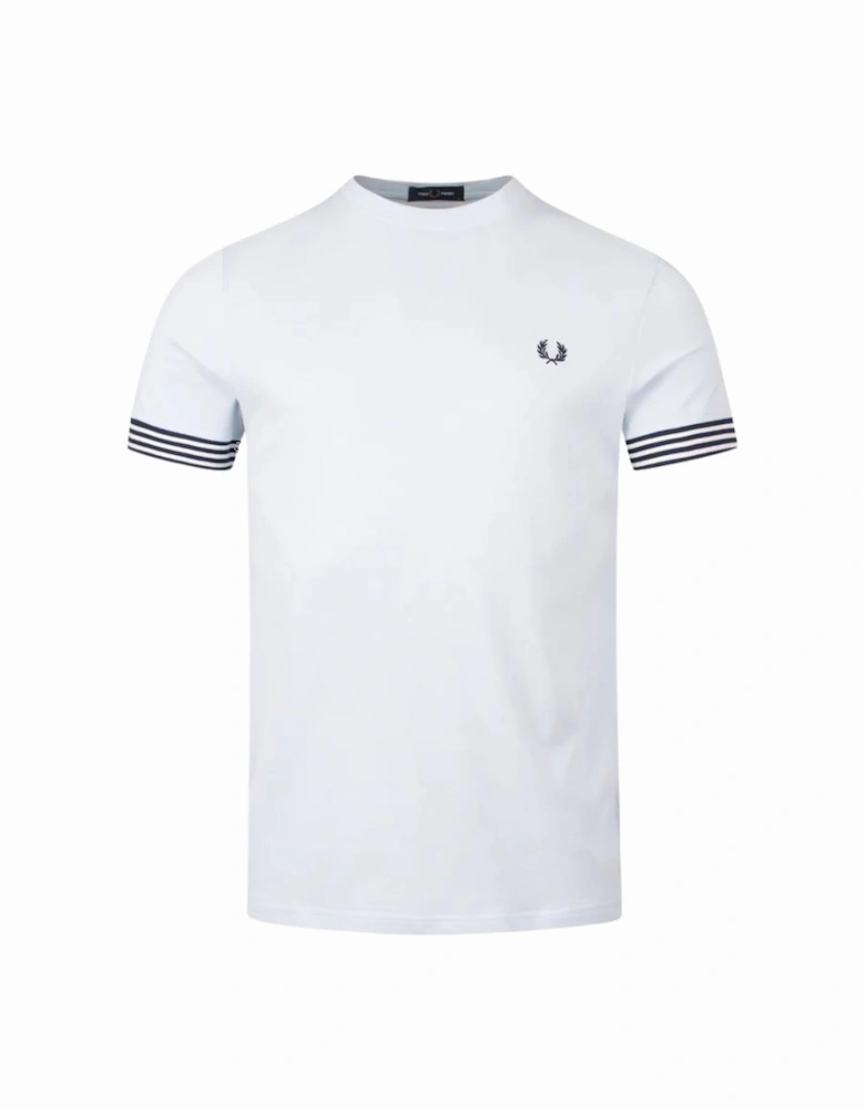 FP Striped Cuff T-Shirt - Light Ice