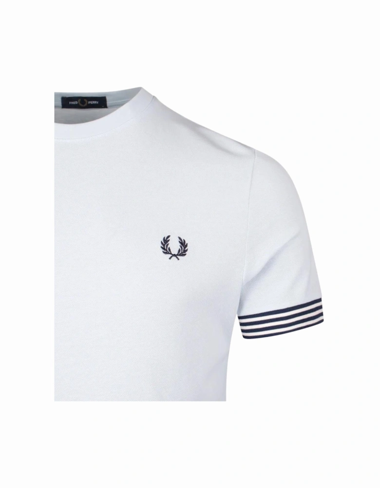 FP Striped Cuff T-Shirt - Light Ice