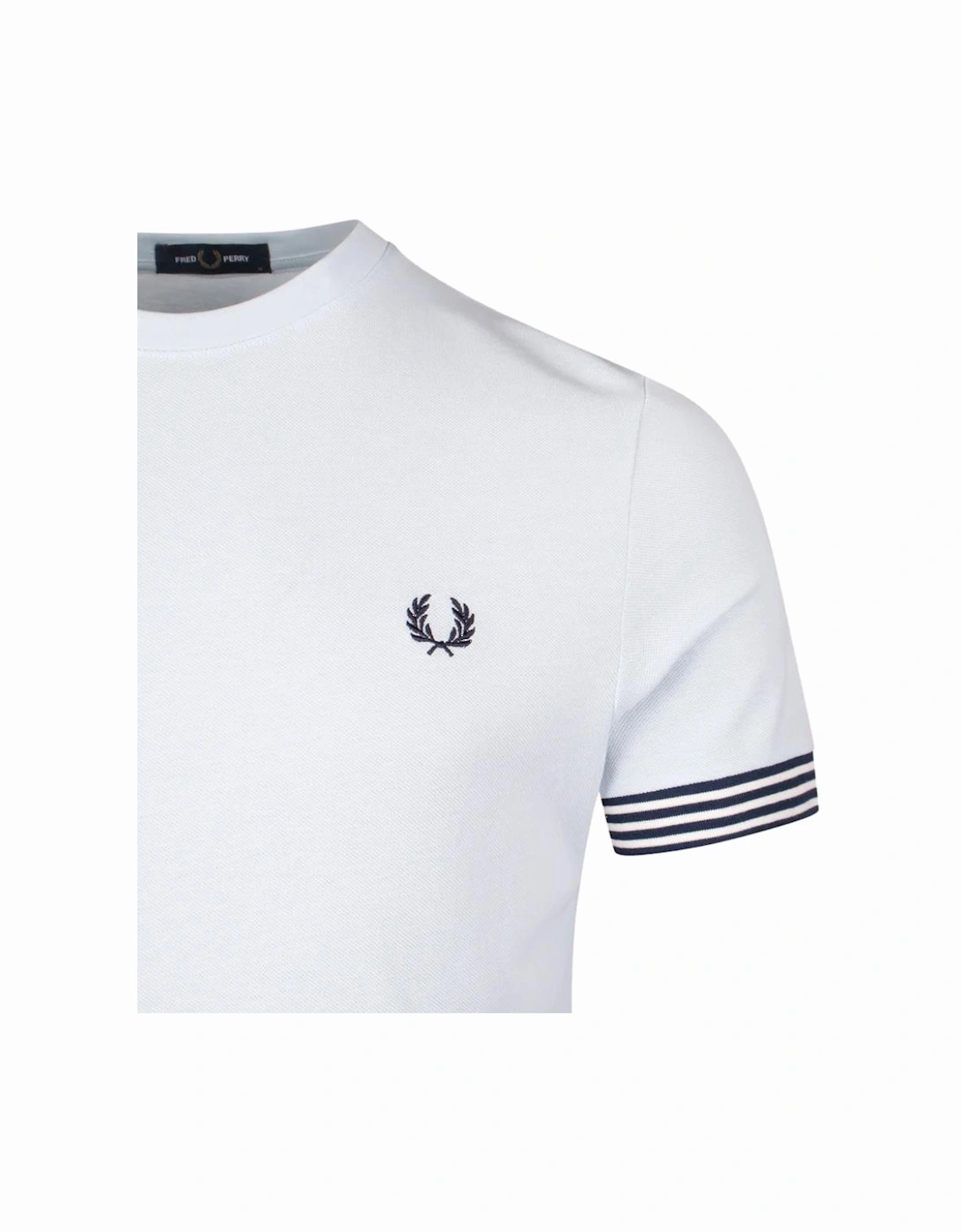 FP Striped Cuff T-Shirt - Light Ice