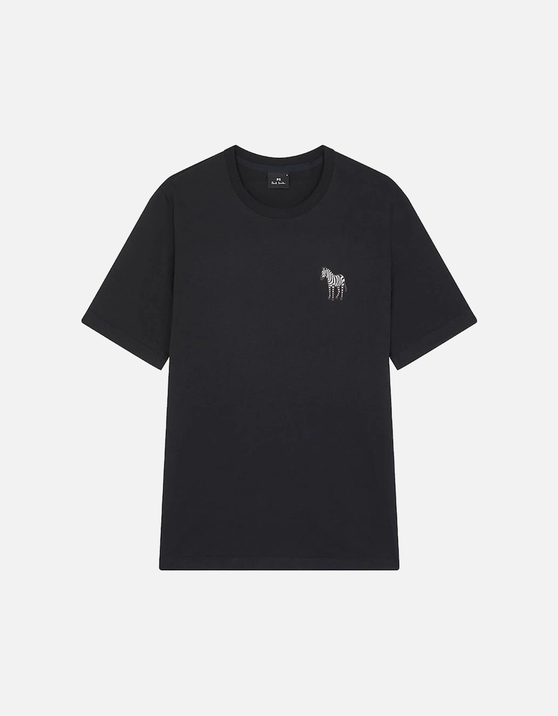 PS Reg Fit T-Shirt Zebra Small - Black, 3 of 2