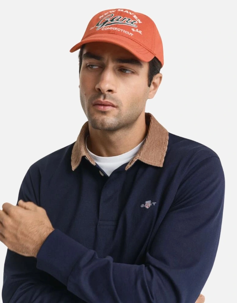 Cord Collar Heavy Rugger - Evening Blue