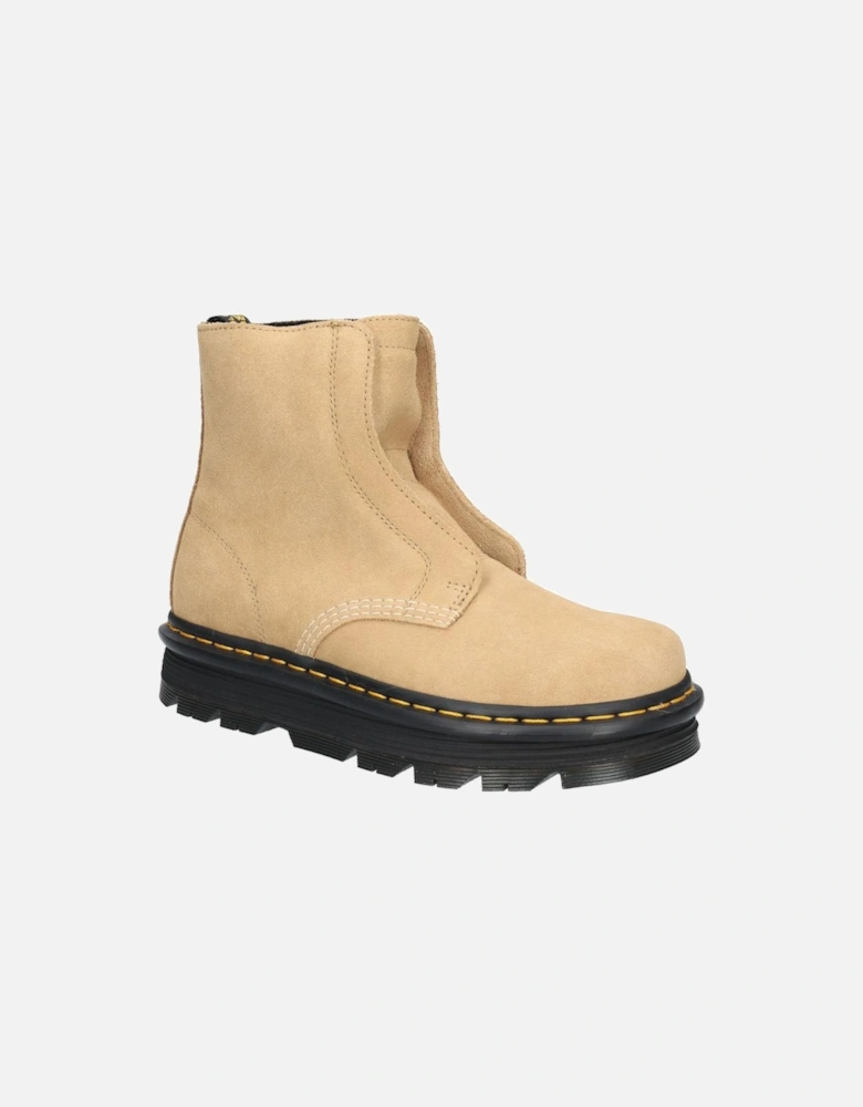 Dr. Martens Zebzag Laceless - Savannah Tan EH Suede