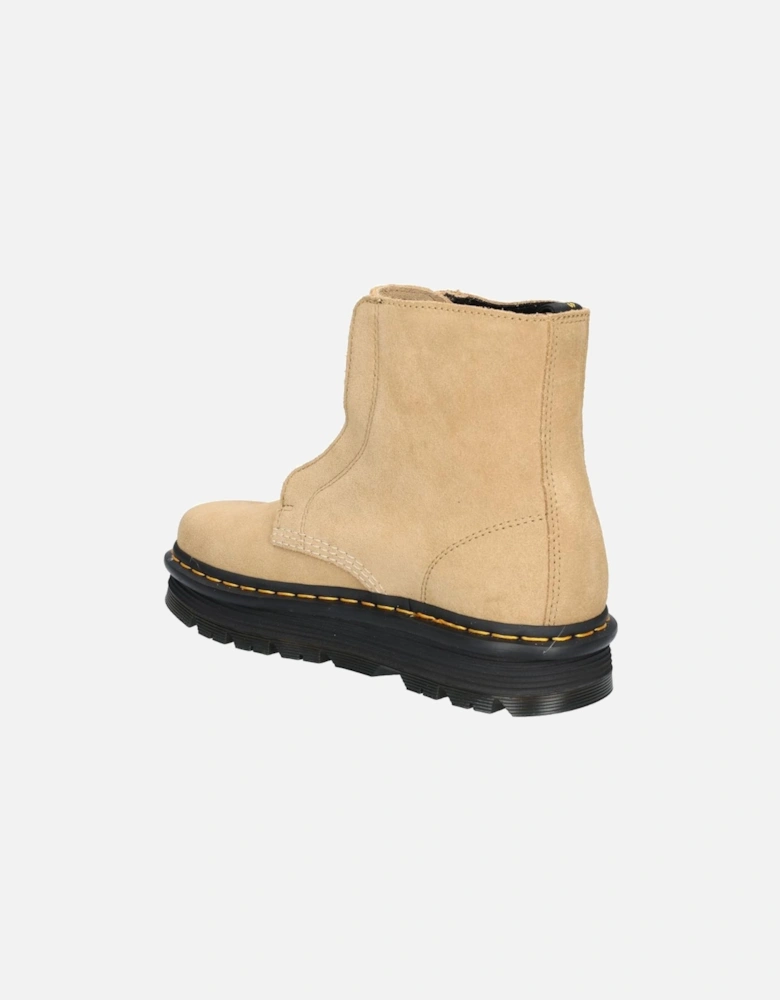 Dr. Martens Zebzag Laceless - Savannah Tan EH Suede