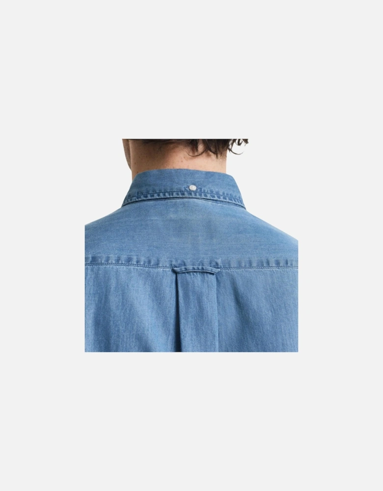 Reg BD Indigo Shirt - Semi Light Blue