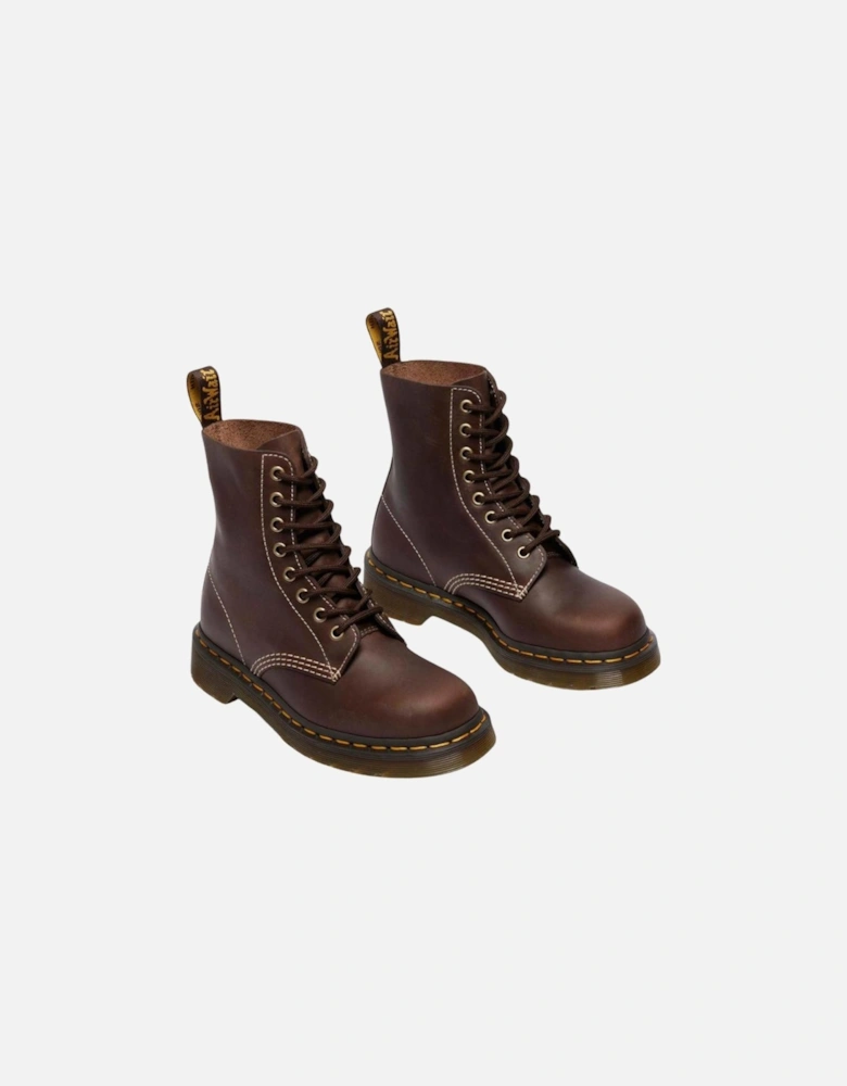 Dr. Martens 1460 Pascal Wyoming 8 Eye Boot - Dark Brown