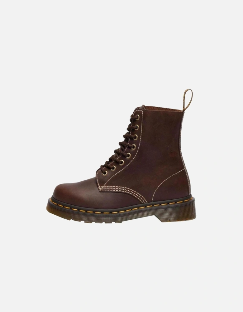 Dr. Martens 1460 Pascal Wyoming 8 Eye Boot - Dark Brown