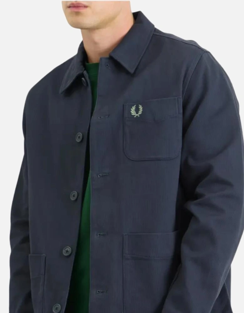 Bedford Cord Overshirt - Dark Airforce