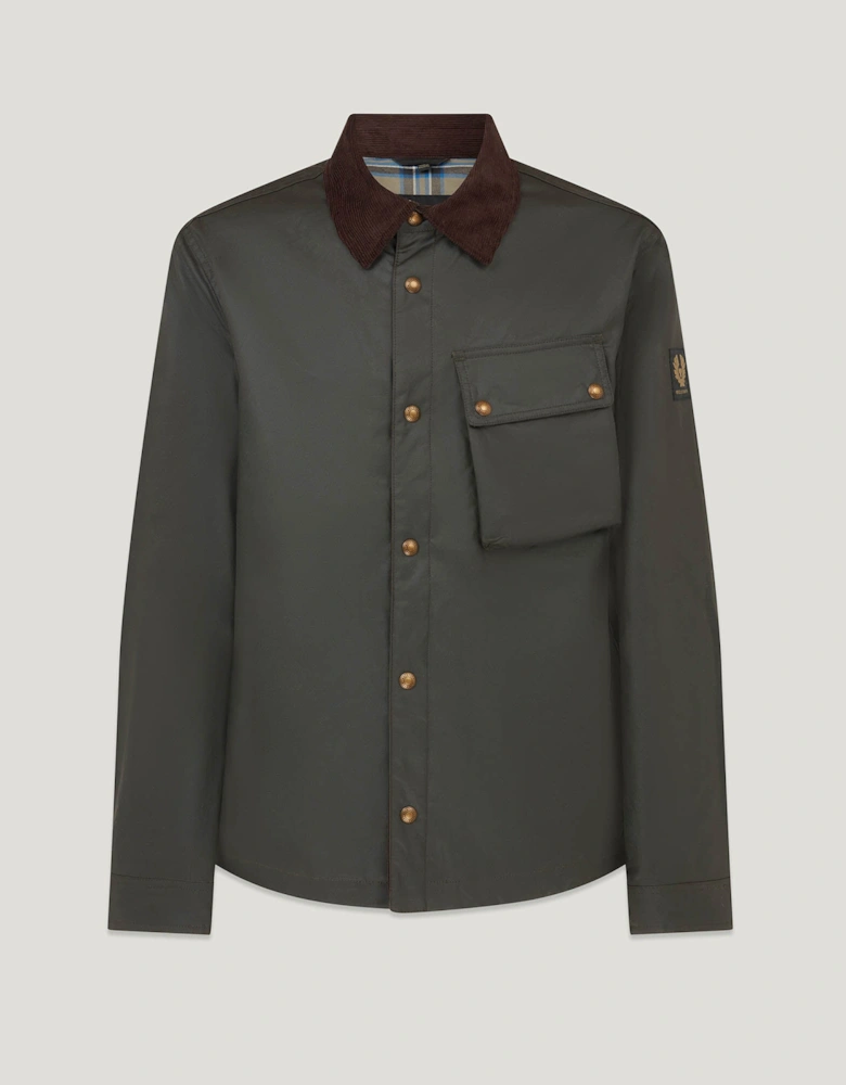 Ground Mens Jacket Faded - Olive
