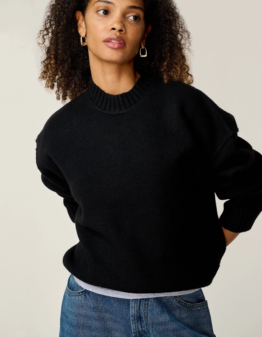 Clementine Jumper in Black