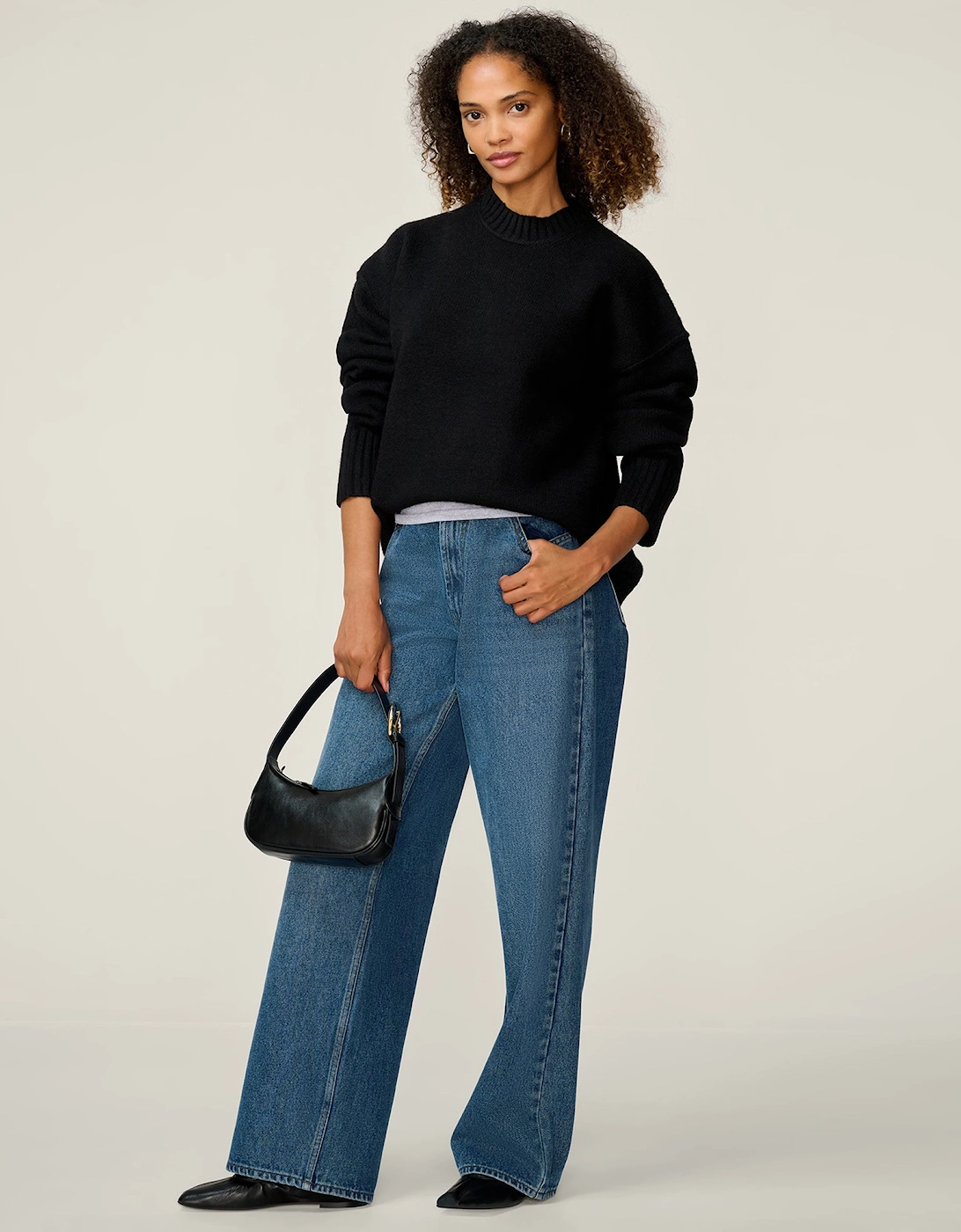 Clementine Jumper in Black