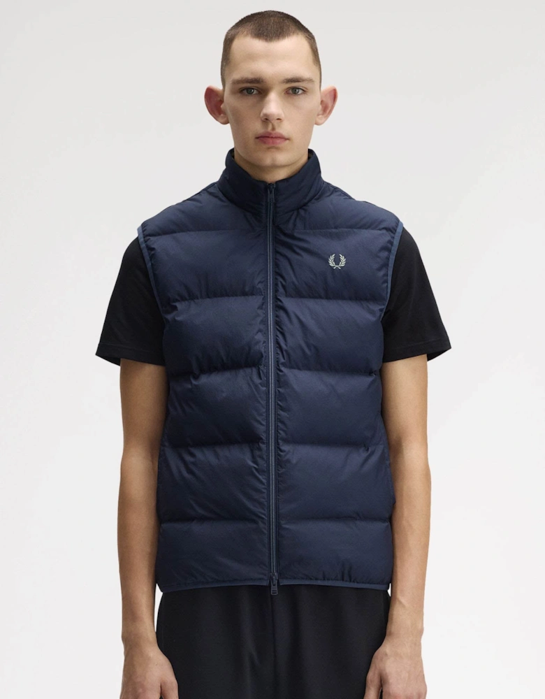 Mens Padded Gilet - Dark Airforce 738
