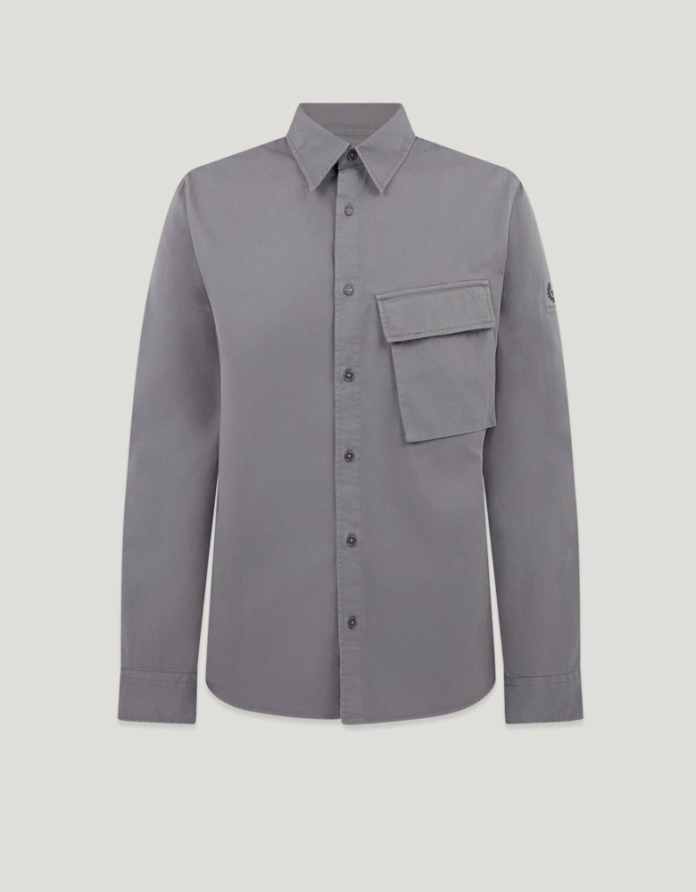 Scale Mens Shirt - Tornado Grey