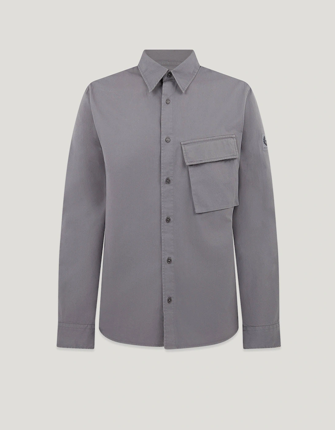 Scale Mens Shirt - Tornado Grey, 4 of 3