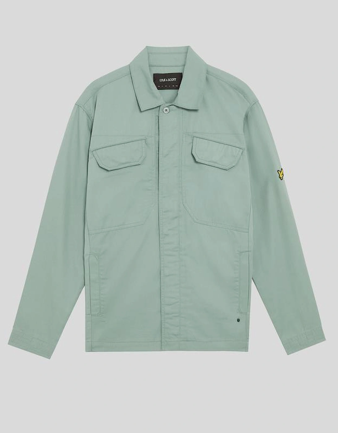 Multi Pocket Full Zip Overshirt