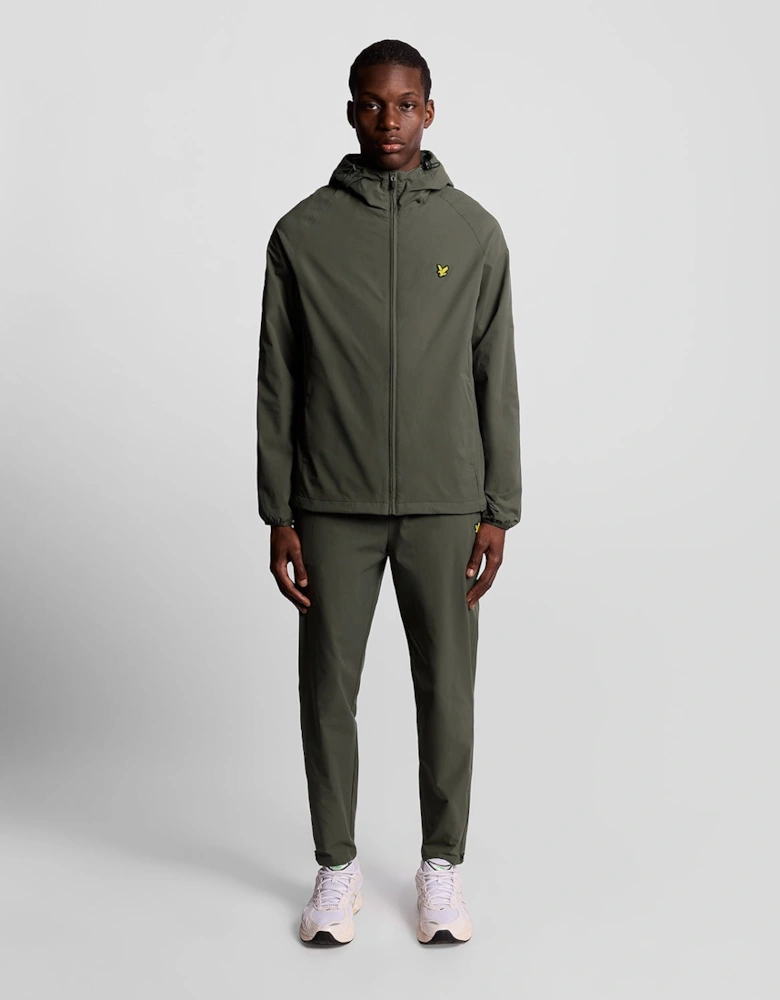 Sports Hooded Track Jacket