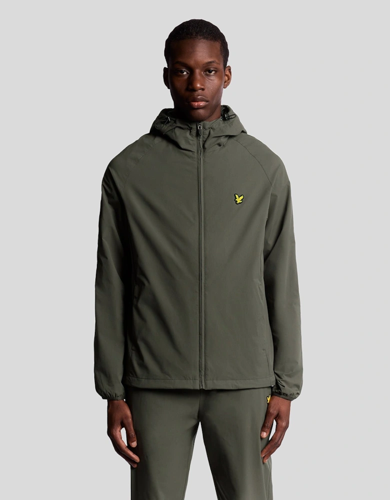 Sports Hooded Track Jacket