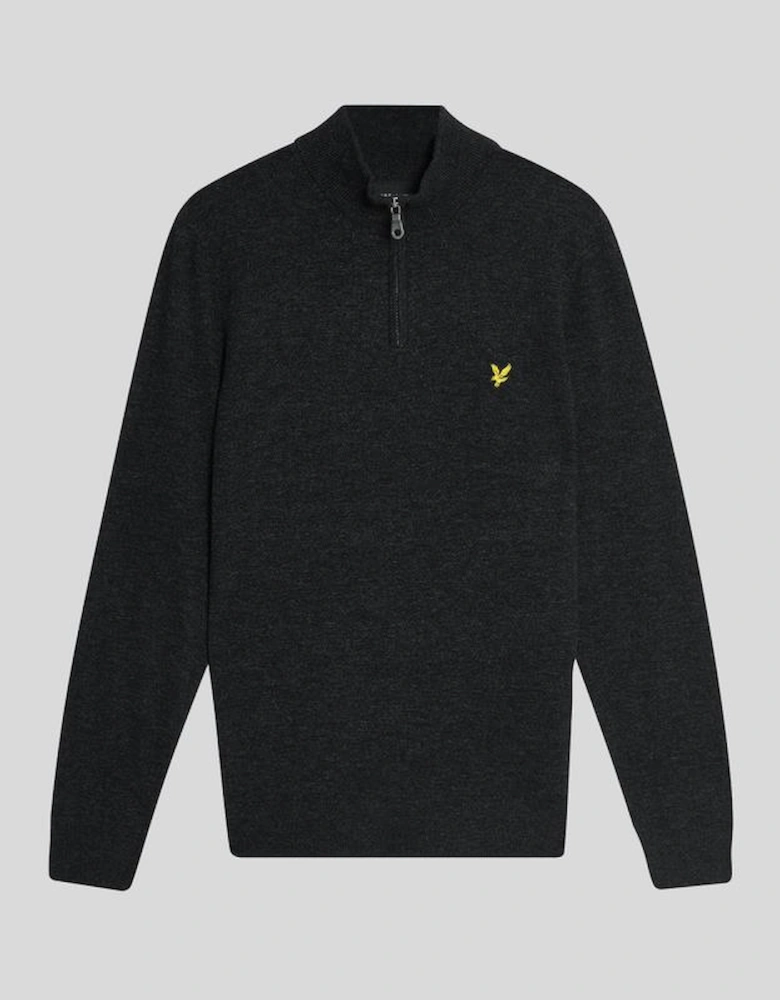 Lambswool Blend 1/4 Zip Jumper