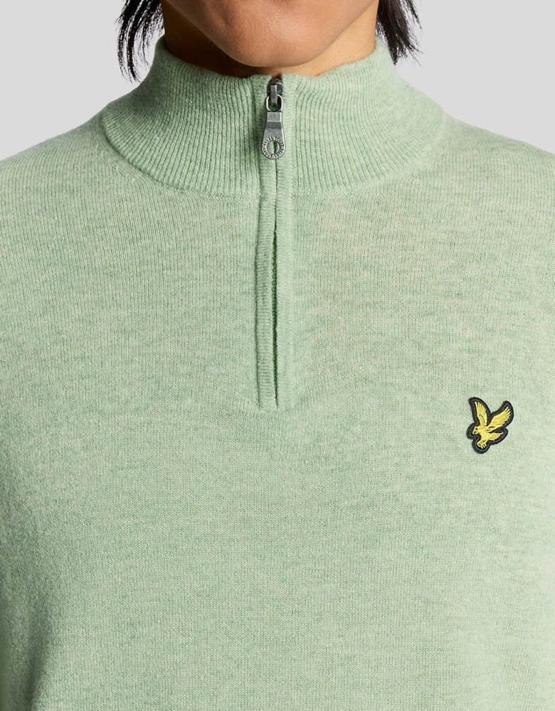 Lambswool Blend 1/4 Zip Jumper