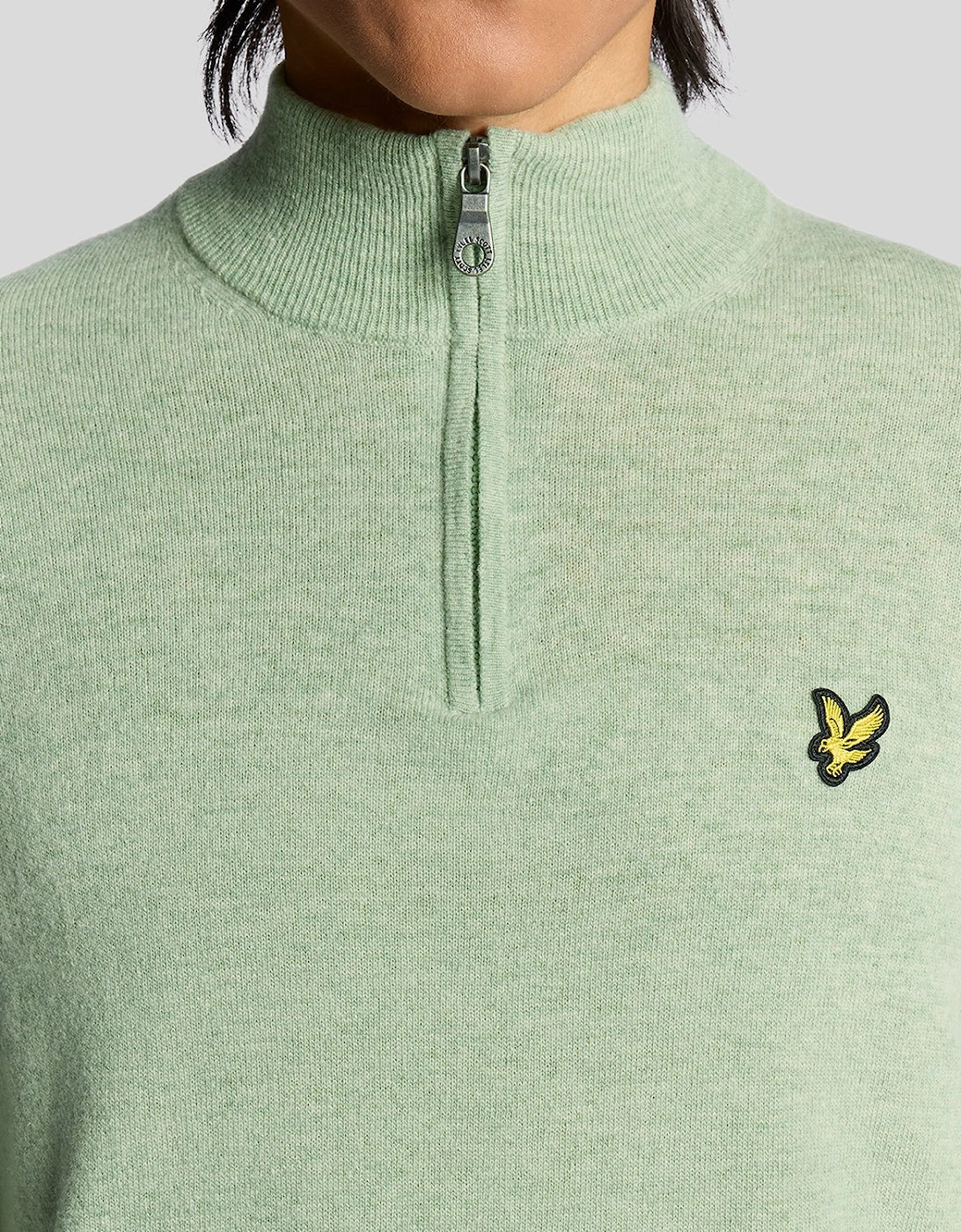 Lambswool Blend 1/4 Zip Jumper