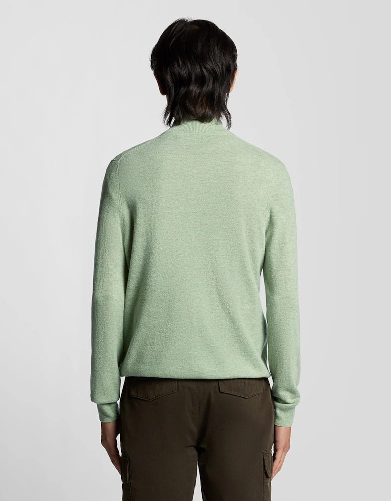 Lambswool Blend 1/4 Zip Jumper