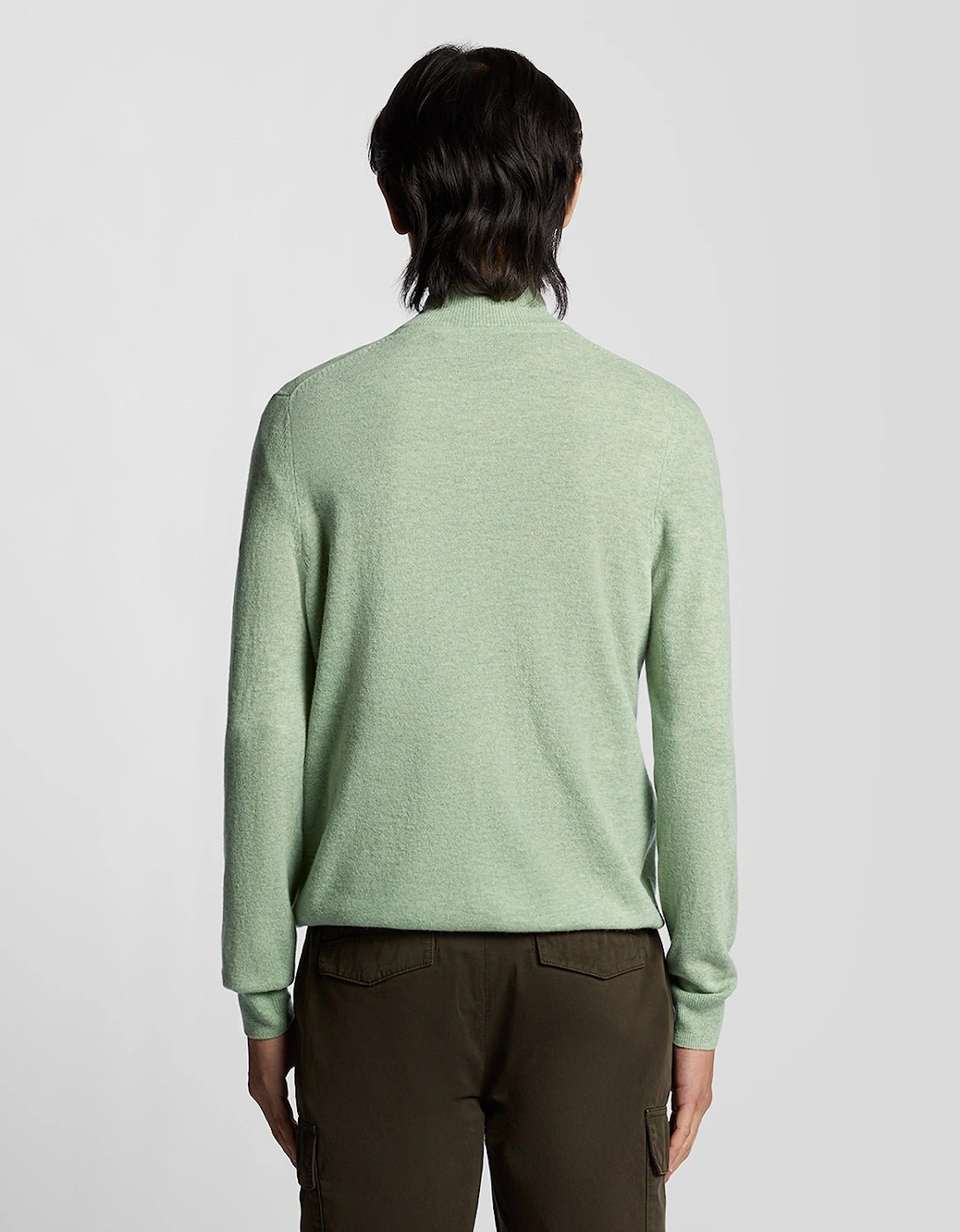 Lambswool Blend 1/4 Zip Jumper