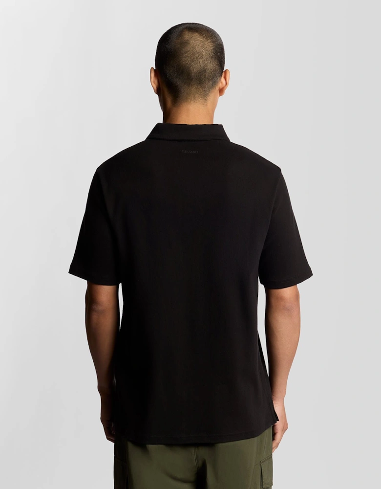 Interlock Zipped Polo Shirt