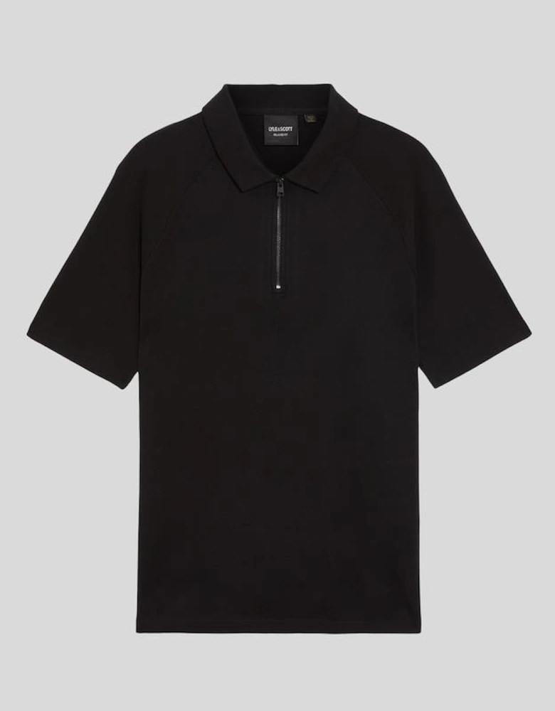 Interlock Zipped Polo Shirt