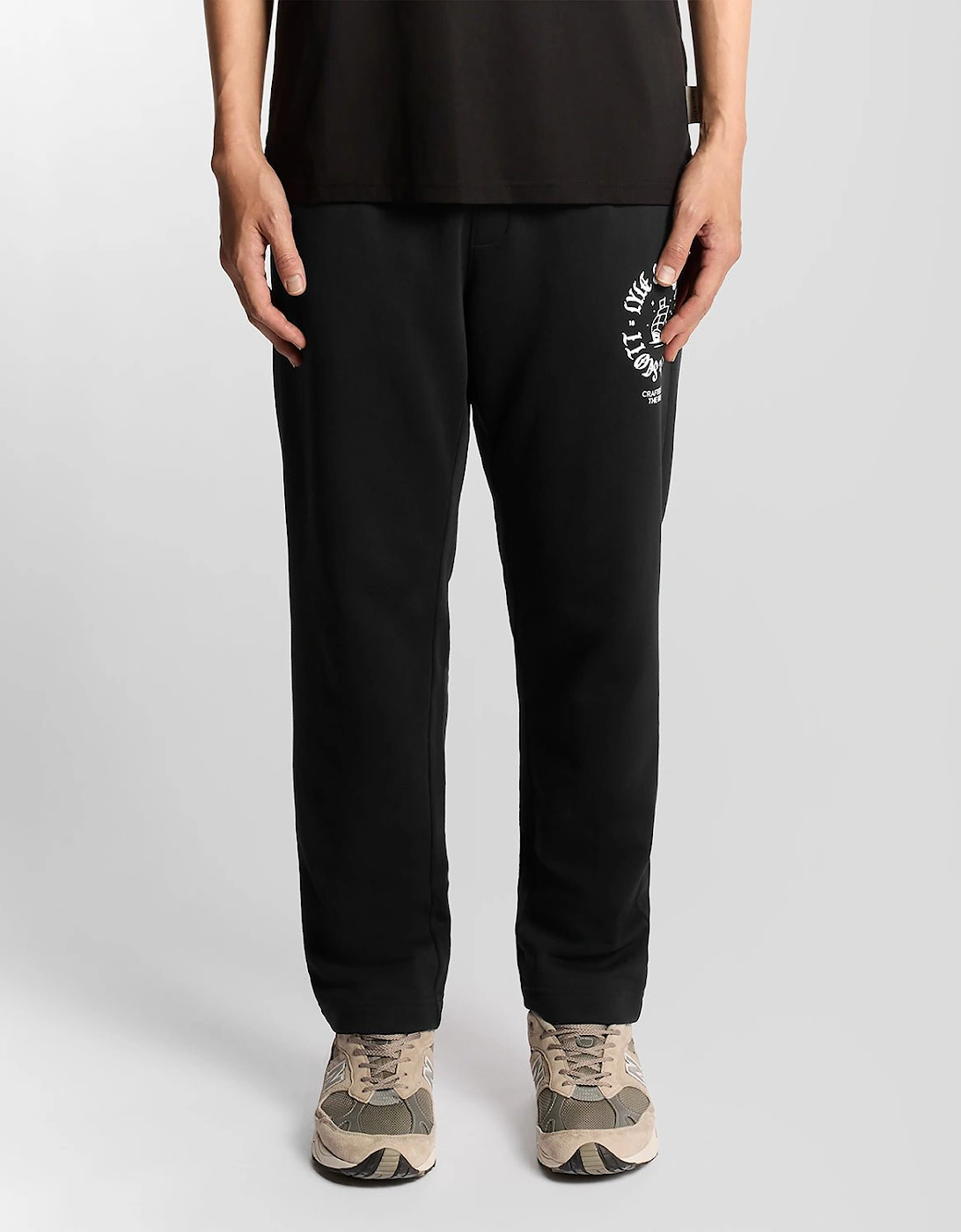 Insignia Graphic Cotton Joggers