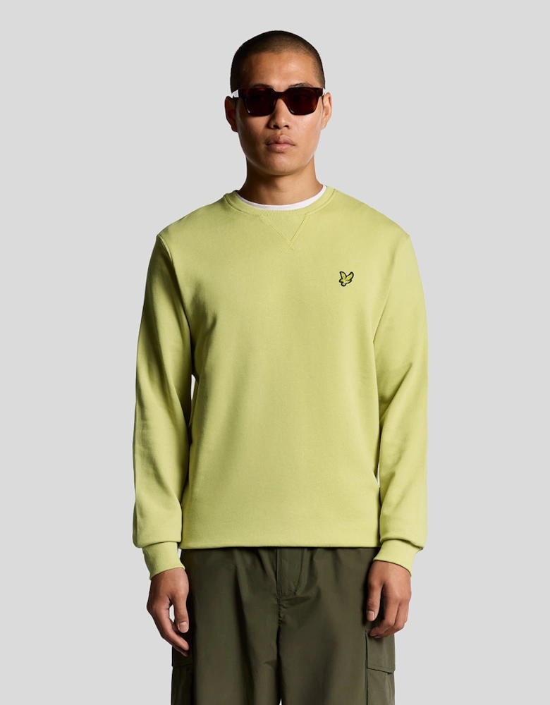 Cotton Crew Neck Sweatshirt