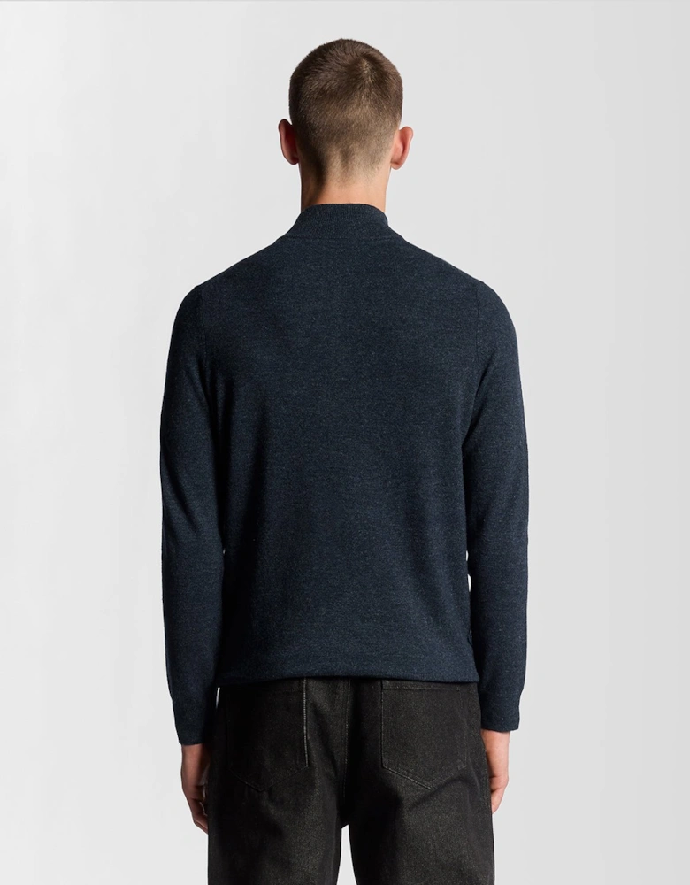 Lambswool Blend 1/4 Zip Jumper