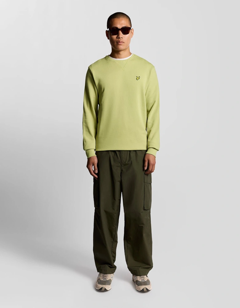 Cotton Crew Neck Sweatshirt