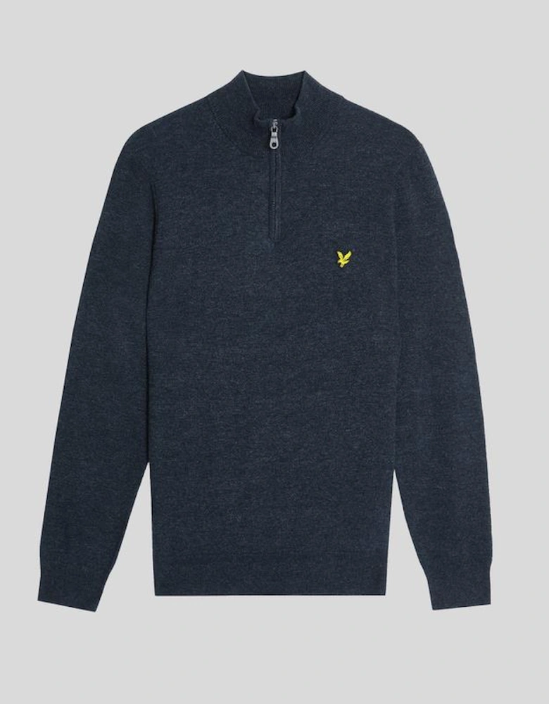 Lambswool Blend 1/4 Zip Jumper