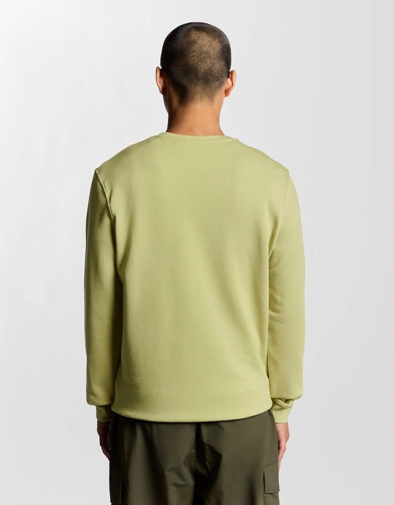 Cotton Crew Neck Sweatshirt