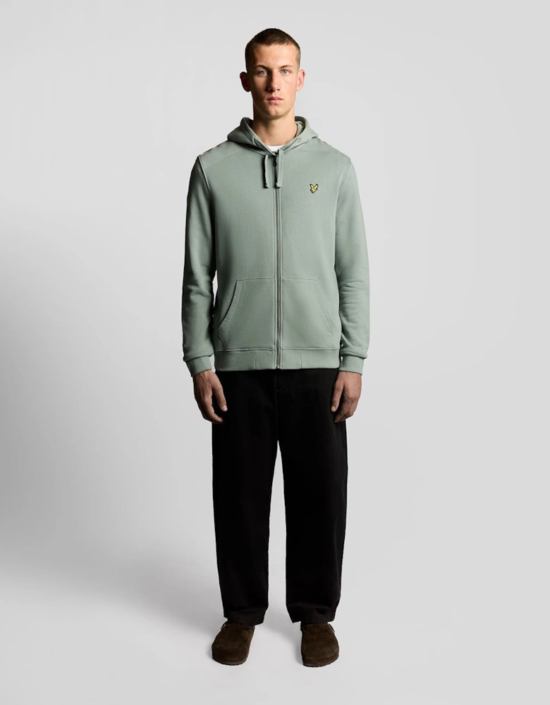 Loopback Cotton Full Zip Hoodie