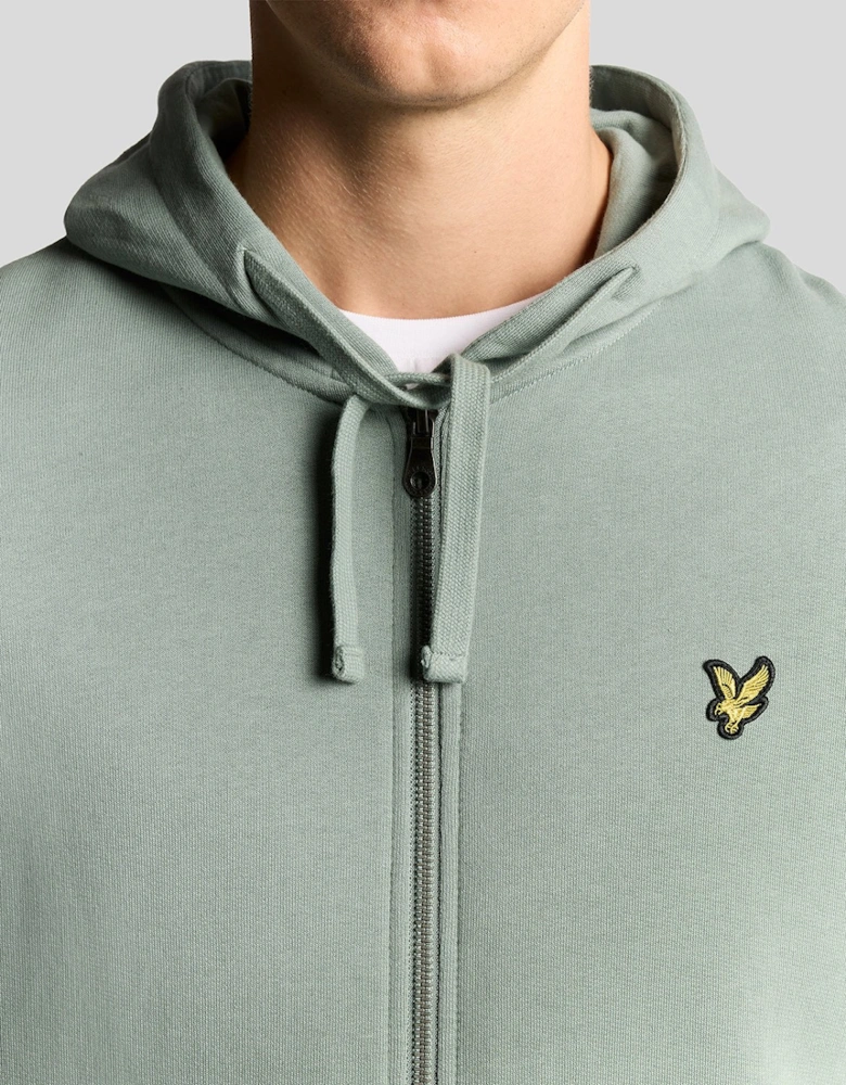 Loopback Cotton Full Zip Hoodie