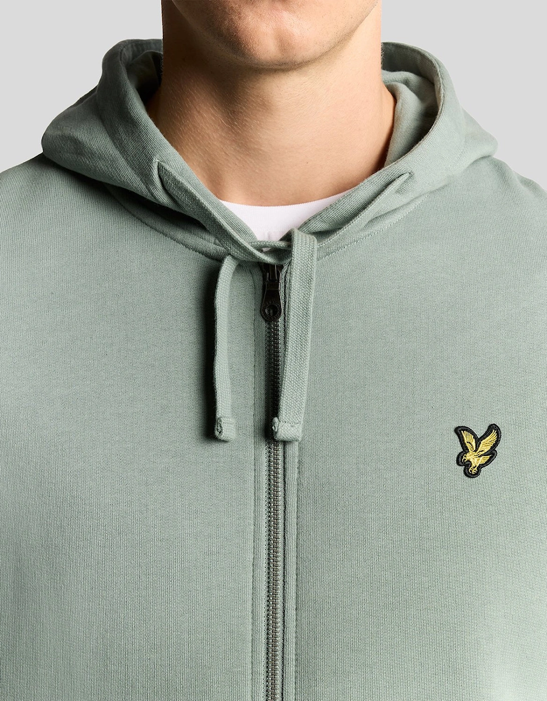 Loopback Cotton Full Zip Hoodie