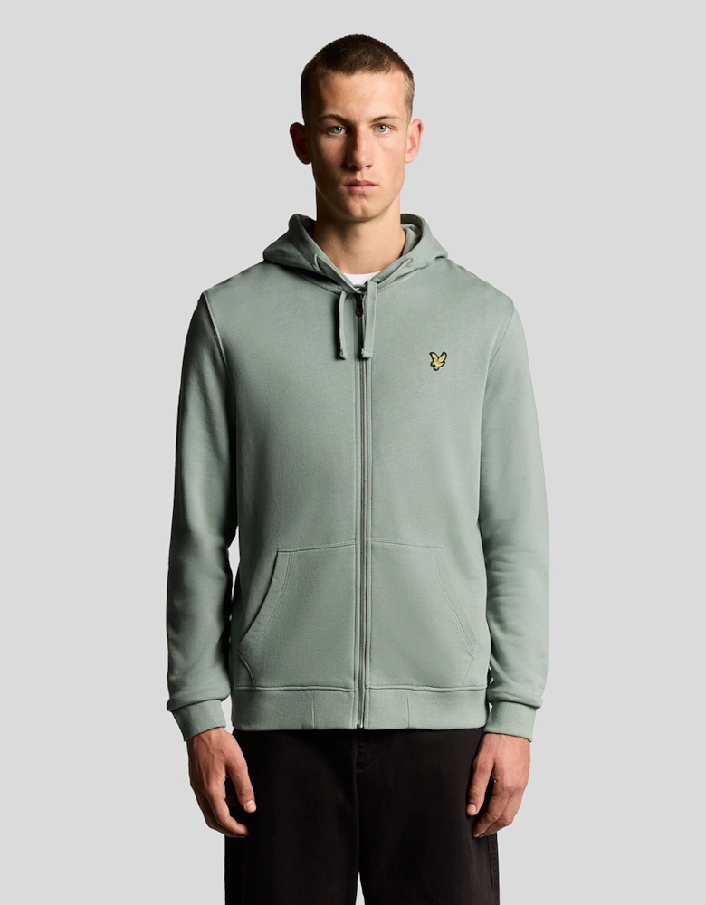 Loopback Cotton Full Zip Hoodie