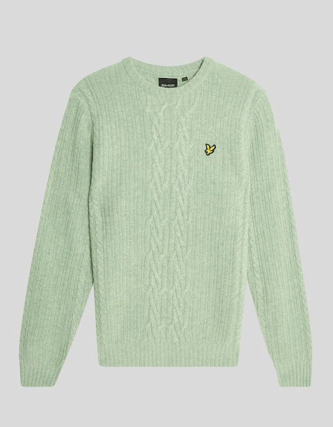 Ribbed Cable Knit Jumper