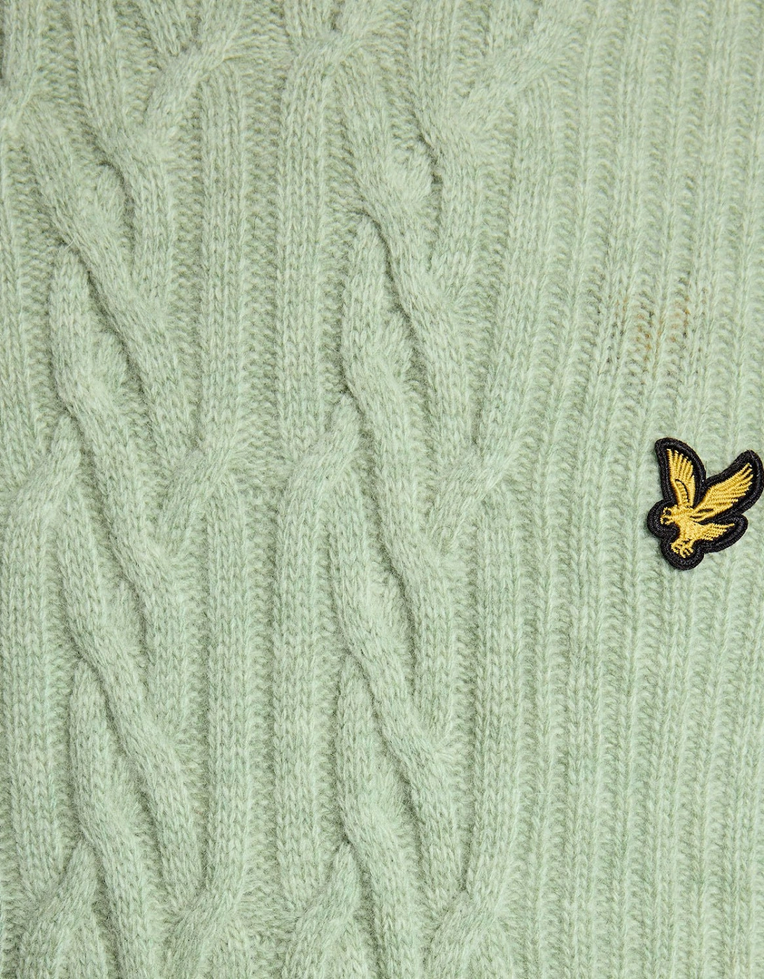 Ribbed Cable Knit Jumper