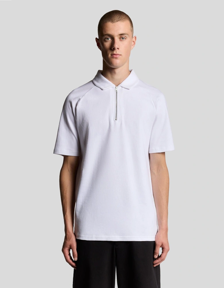 Interlock Zipped Polo Shirt