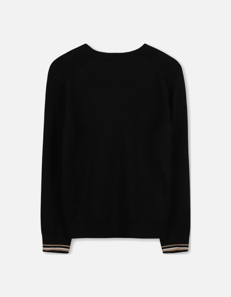 BOSS BOYS BLACK PULLOVER J52343