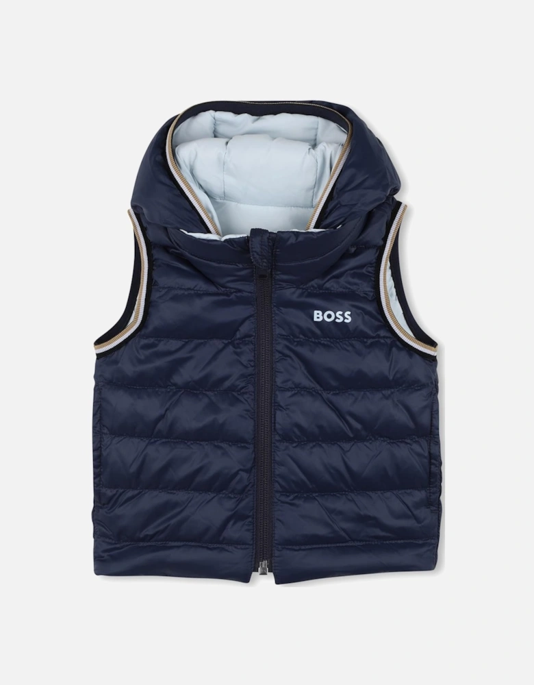 BOSS BLUE BABY/TODDLER BODYWARMER J52474
