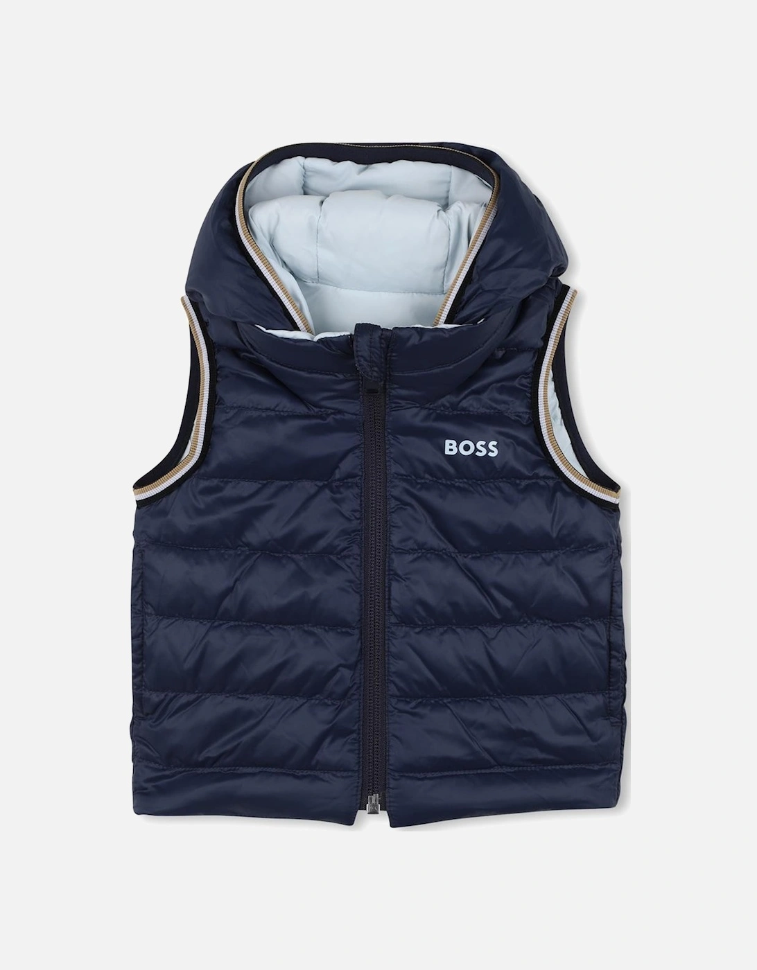 BOSS BLUE BABY/TODDLER BODYWARMER J52474