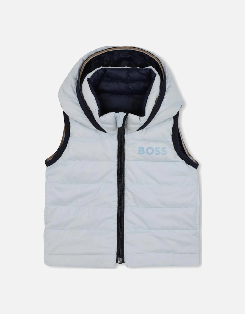 BOSS BLUE BABY/TODDLER BODYWARMER J52474