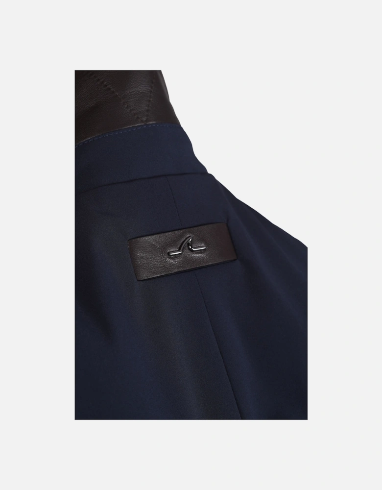 Woven Coat Navy