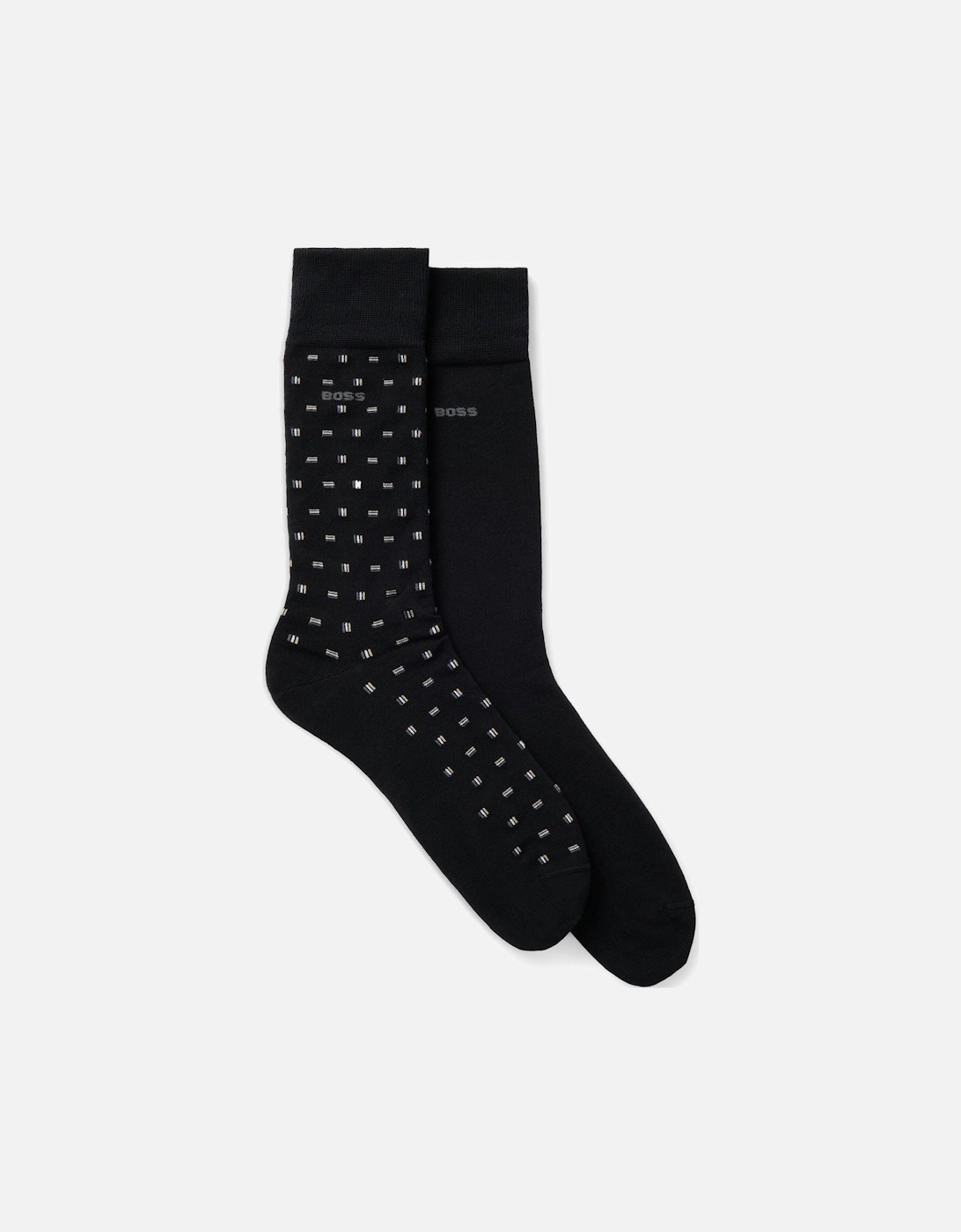 BOSS 2-Pack Mini Iconic Socks, Black, 3 of 2